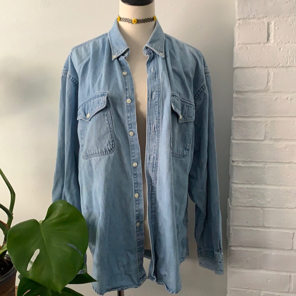 Vintage Gap Denim button down